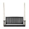 Outdoor  Modern Acacia Wood Porch Swing