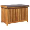 Outdoor Cushion Box 35.4"x19.7"x23.8" Solid Wood Acacia