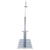 Outdoor Garden Pool Shower with Chassis Board, for Swimming Pool, Patio, Terrace, Garden, Wood